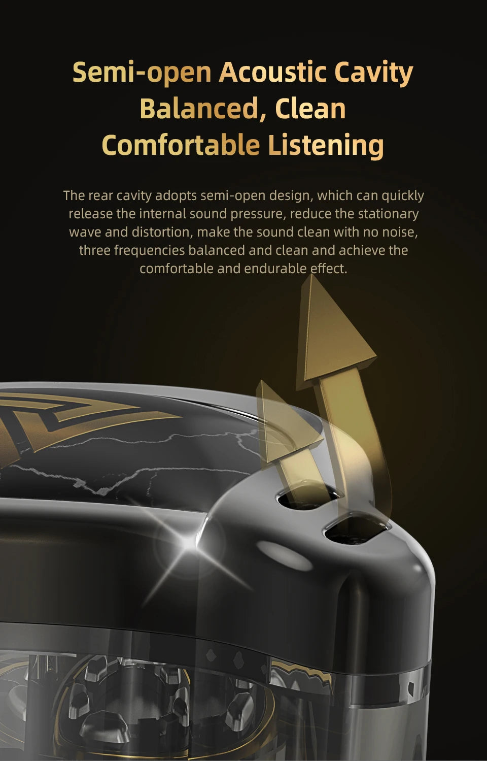 QKZ x HBB 10mm Titanium-Coated Diaphragm HiFi In Ear Monitor Earphones Semi-open Cavity CNC Aluminum Alloy Faceplate