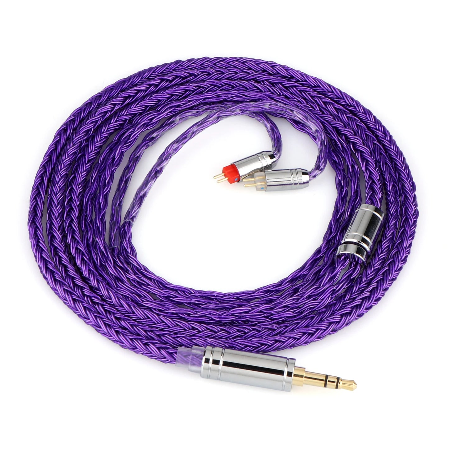 Tripowin Zonie 16 Core Silver Plated Cable SPC Earphone Cable QDC MMCX 2 PIN FOR KZ ZS10 PRO C16 C12 BL03