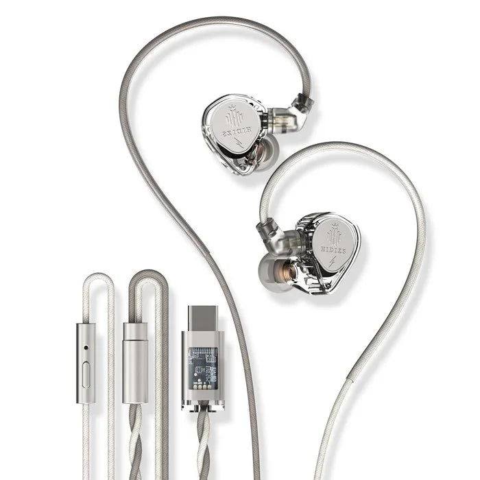 HIDIZS ST2 PRO Nebula 2-in-1 DAC & USB-C In-Ear Earphones with High-Performance ES9218AC Pro ESS DAC Chip Wired Earphone