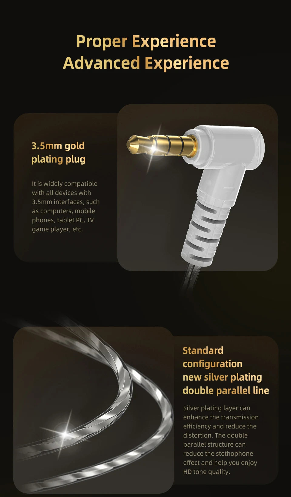 QKZ x HBB 10mm Titanium-Coated Diaphragm HiFi In Ear Monitor Earphones Semi-open Cavity CNC Aluminum Alloy Faceplate