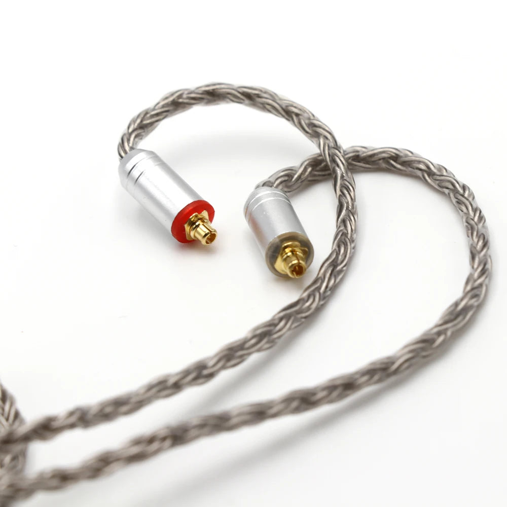 Tripowin Zonie 16 Core Silver Plated Cable SPC Earphone Cable QDC MMCX 2 PIN FOR KZ ZS10 PRO C16 C12 BL03