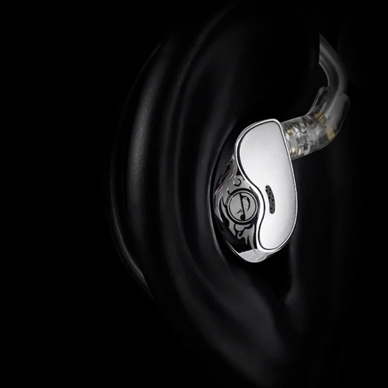 Zhulinniao Qingluan Z4 HIFI in-ear headphones Dynamic drivers Monitor headphones Headphones with detachable cable Gaming Headset
