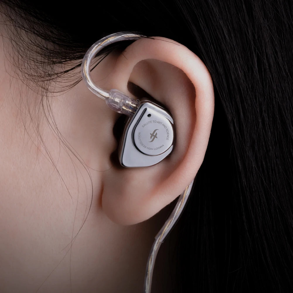 SIMGOT EW200 10mm SCP Diaphragm Dual-Magnetic-Circuit & Dual-Cavity Dynamic Driver In-Ear Earphones