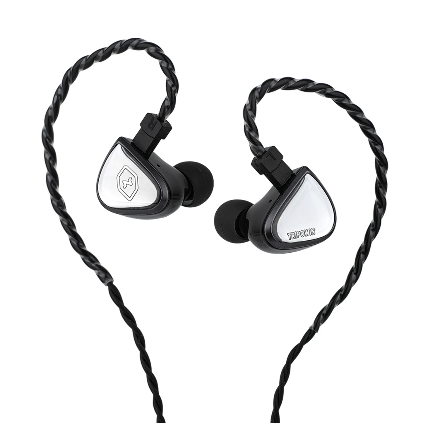 Tripowin x 0DiBi: Vivace 10mm Titanium Diaphragm Dynamic Driver IEM Hifi Earphones with High Quality Audiophile Cable