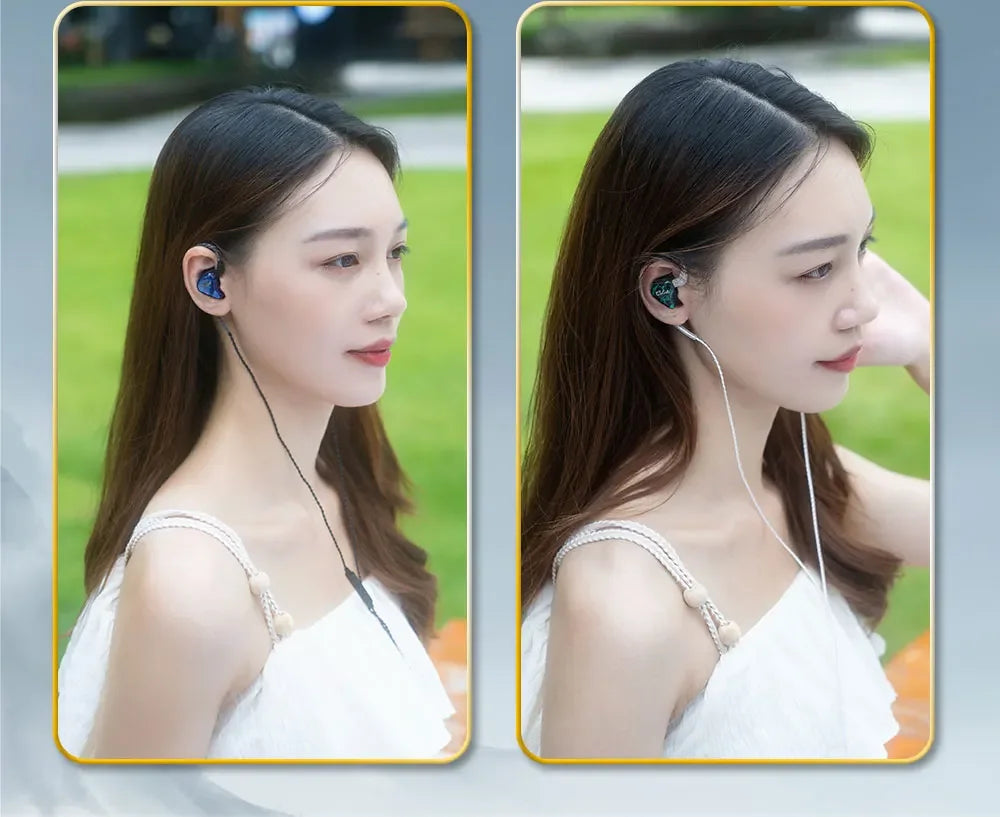 Kinera Celest Wyvern Qing IEMs HIFI In-Ear Wired Earphones LCP Dynamic Driver Monitor Headphone with Mic Detachable Audio Cable