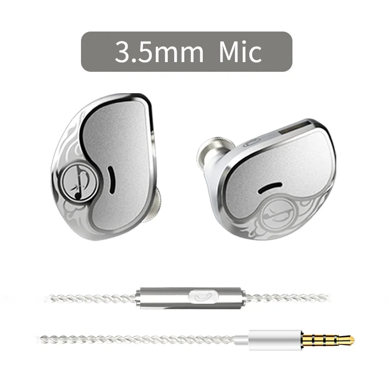 Zhulinniao Qingluan Z4 HIFI in-ear headphones Dynamic drivers Monitor headphones Headphones with detachable cable Gaming Headset