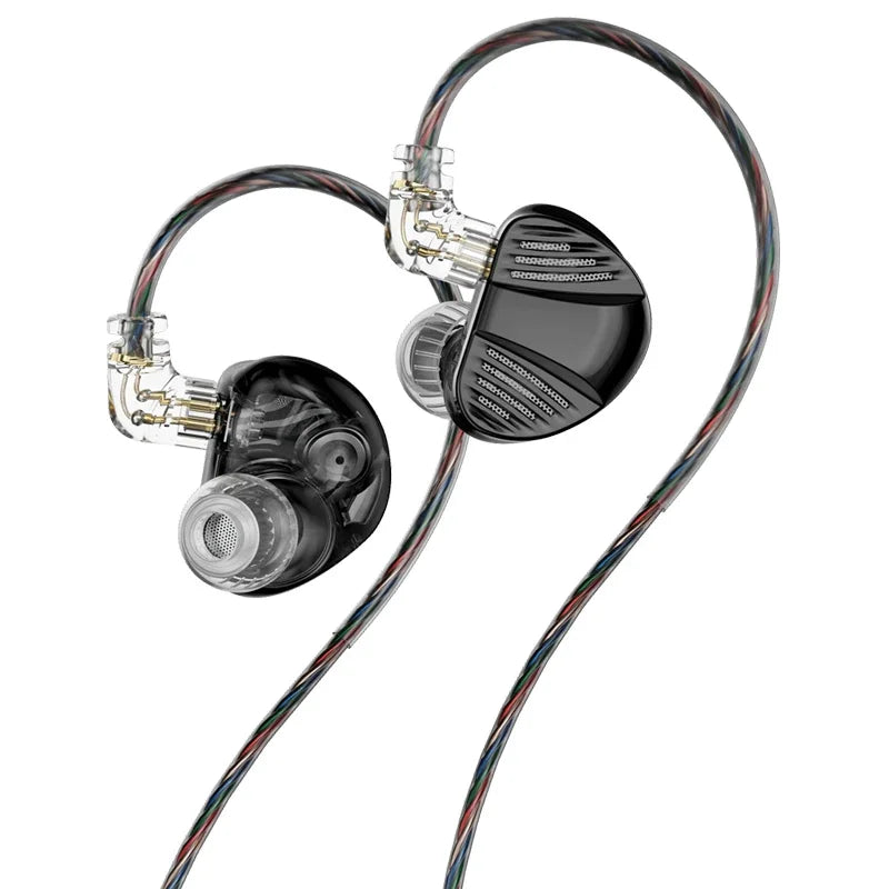 TRN V10 PRO HIFI Wired Earphones 2BA+2DD High-Frequency Balanced Armature Driver Combination In-Ear Monitors Headphones Custom