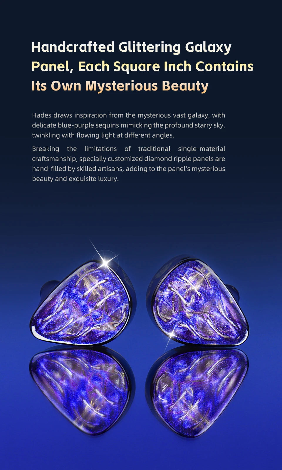 QKZ x HBB Hades 2DD In-Ear Monitor HiFi Earphone Wired Earbuds with Detachable Cable for Audiophiles Musicians