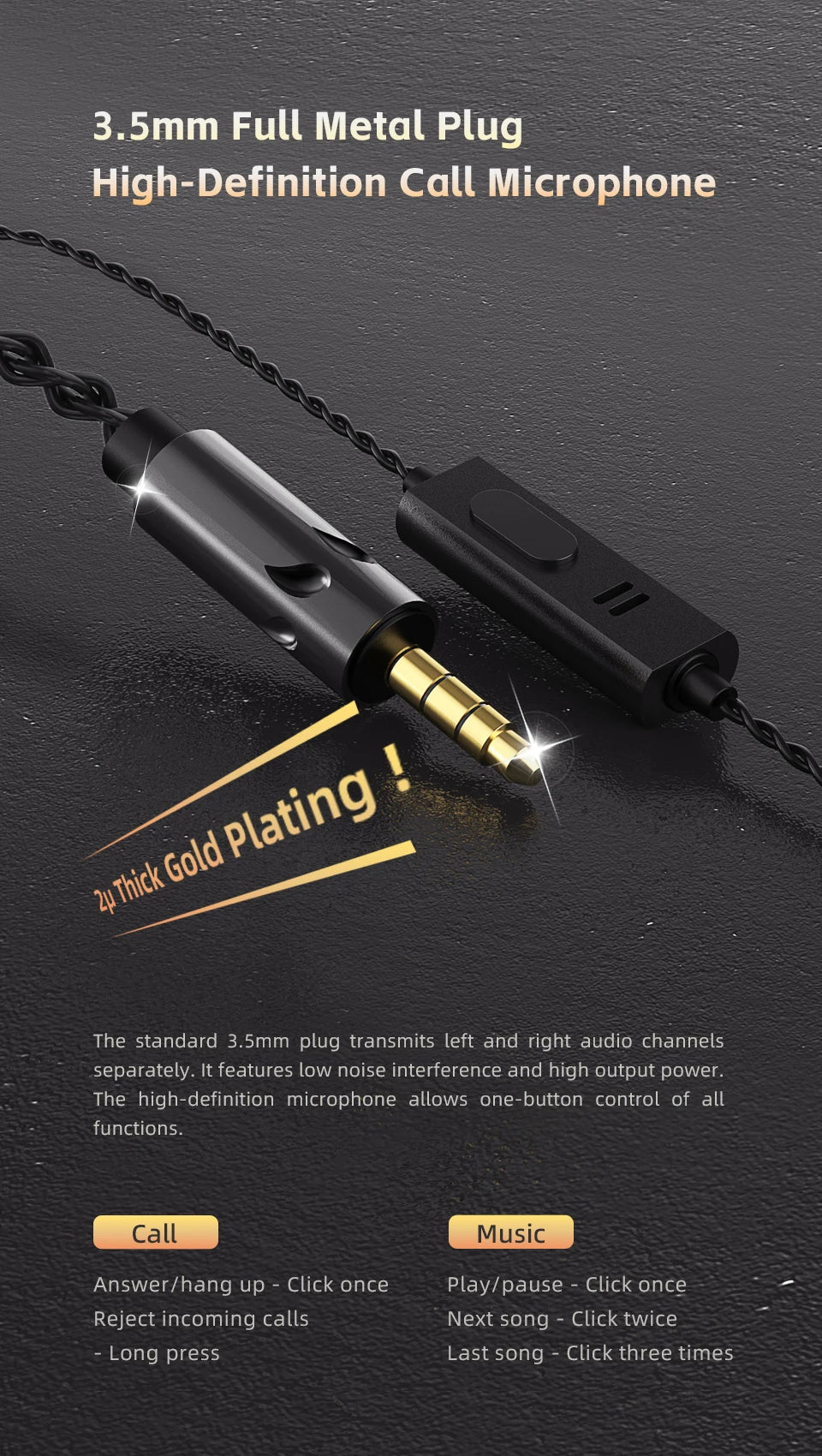 QKZ x HBB Hades 2DD In-Ear Monitor HiFi Earphone Wired Earbuds with Detachable Cable for Audiophiles Musicians