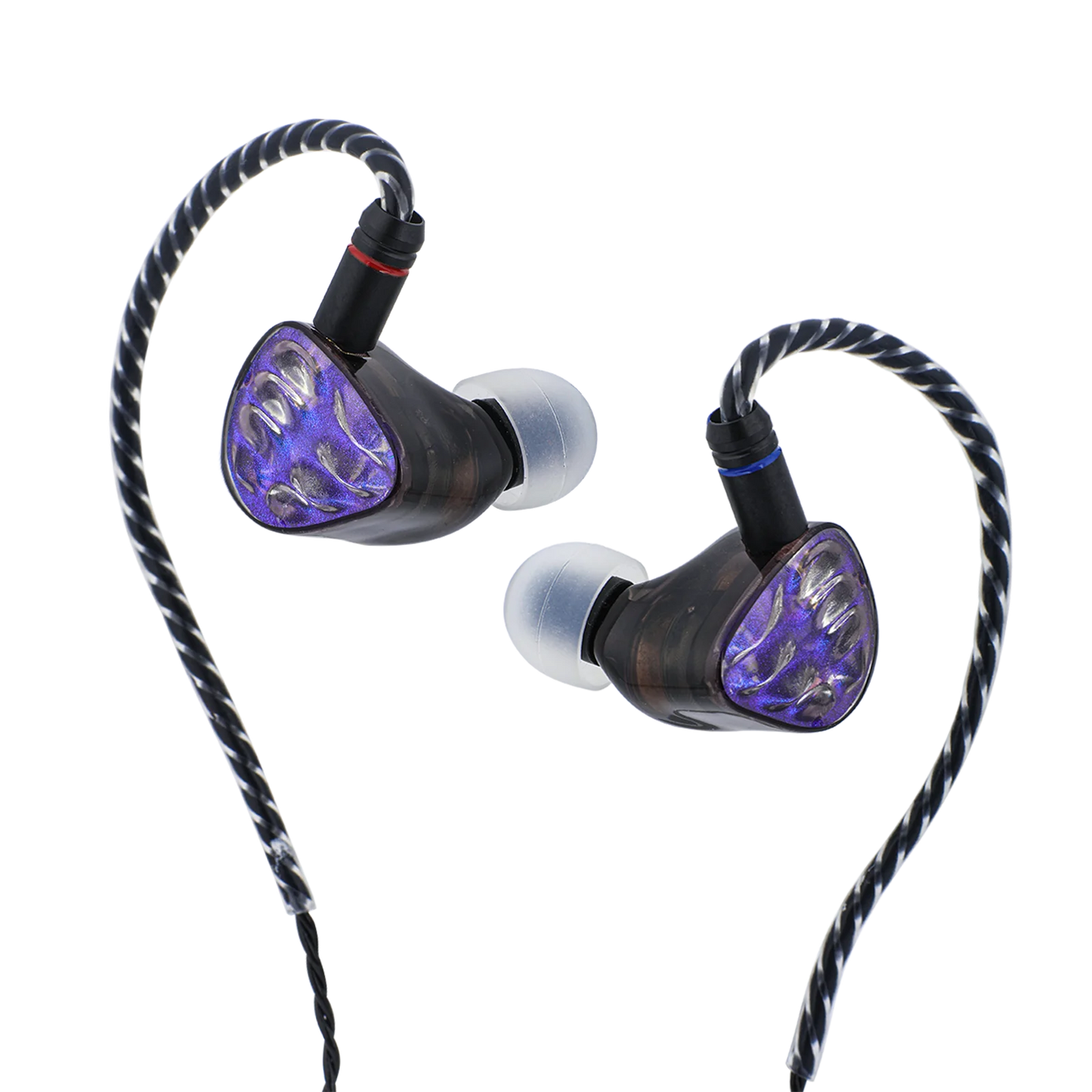 QKZ x HBB Hades 2DD In-Ear Monitor HiFi Earphone Wired Earbuds with Detachable Cable for Audiophiles Musicians
