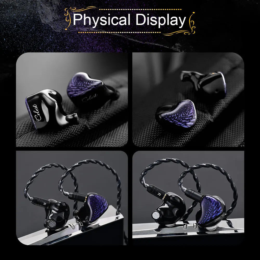 Kinera Celest Wyvern Black HiFi Earphones