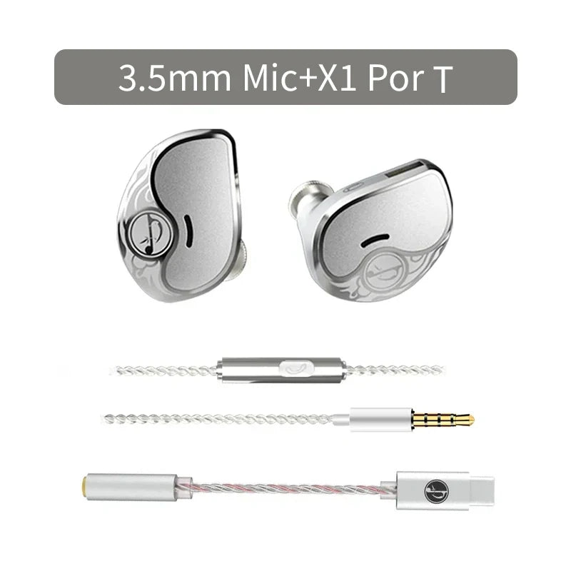 Zhulinniao Qingluan Z4 HIFI in-ear headphones Dynamic drivers Monitor headphones Headphones with detachable cable Gaming Headset