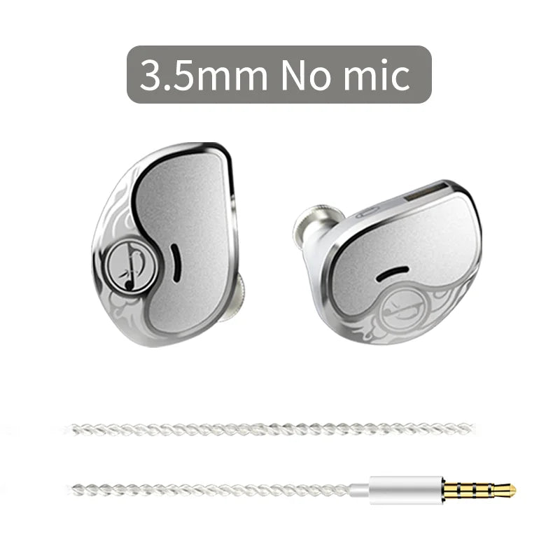 Zhulinniao Qingluan Z4 HIFI in-ear headphones Dynamic drivers Monitor headphones Headphones with detachable cable Gaming Headset