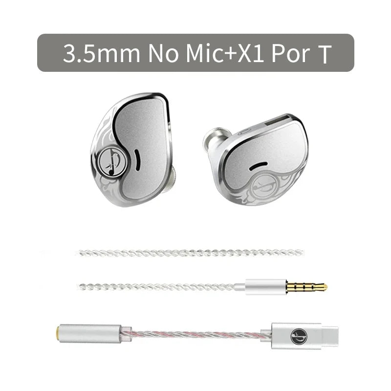 Zhulinniao Qingluan Z4 HIFI in-ear headphones Dynamic drivers Monitor headphones Headphones with detachable cable Gaming Headset