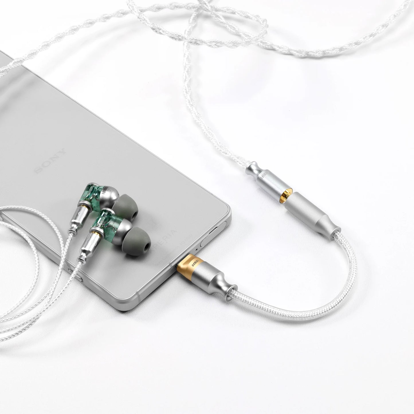 DDHiFi TC35CM2 High-Fidelity Lossless Decoding Adapter Cable with Plug Detection and Microphone Support