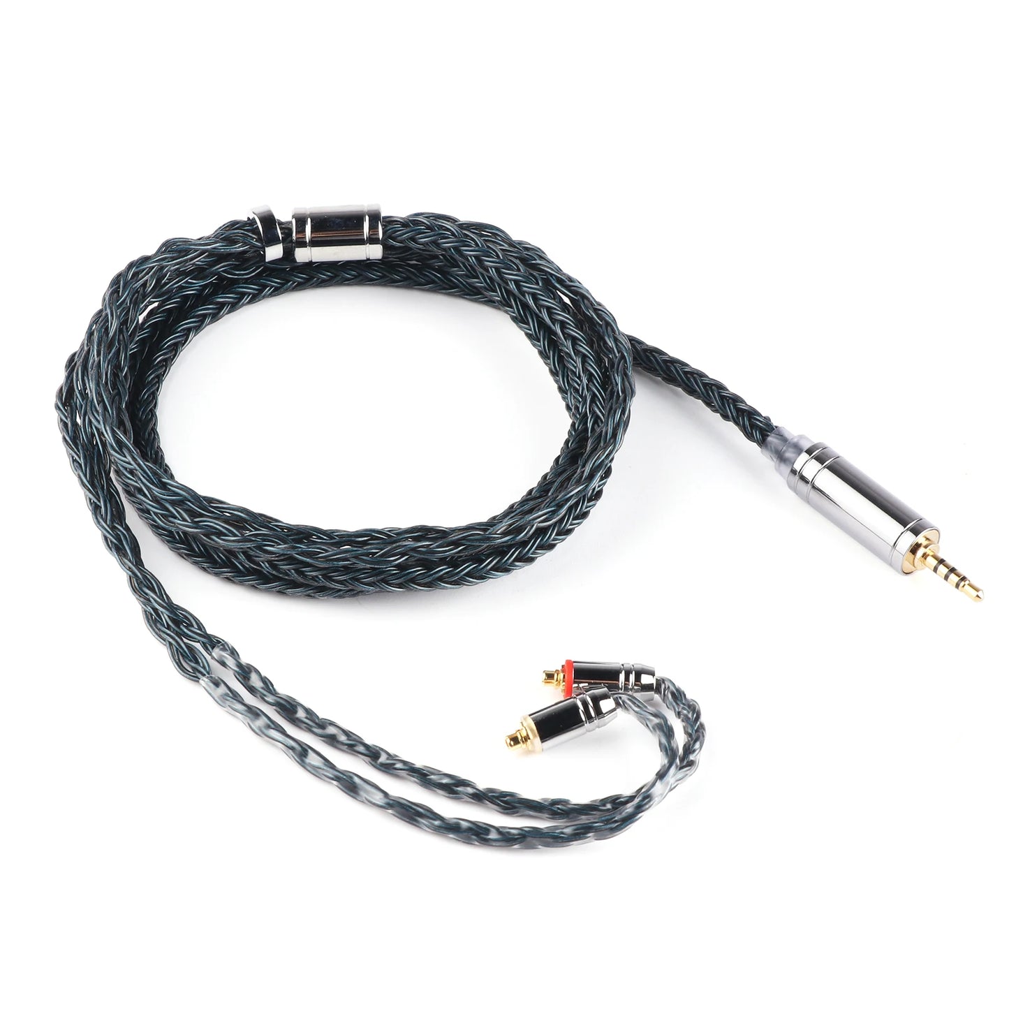 Tripowin Zonie 16 Core Silver Plated Cable SPC Earphone Cable QDC MMCX 2 PIN FOR KZ ZS10 PRO C16 C12 BL03