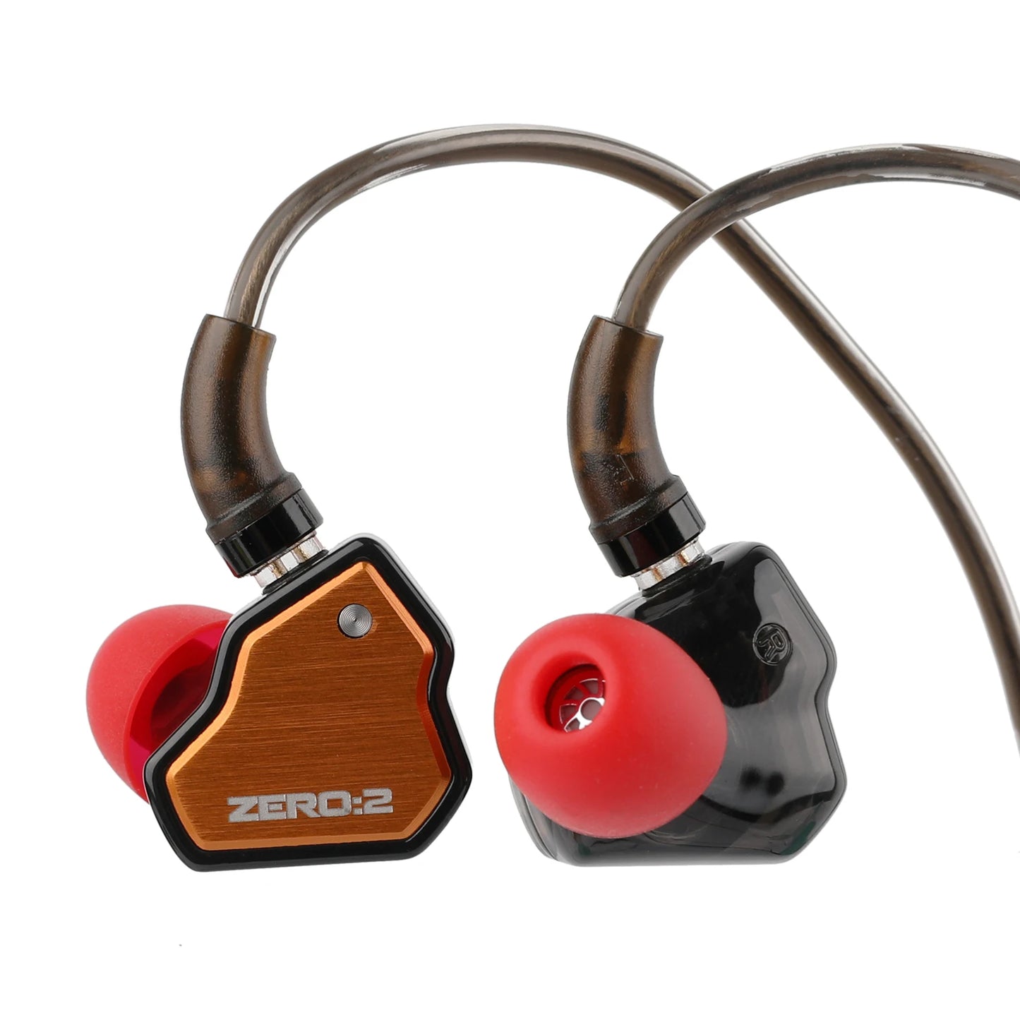 7Hz x Crinacle Zero 2 IEM Wired Earbuds Updated 10mm Dynamic Driver Earphones Gaming Earbuds with OFC IEM Cable for Musician