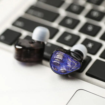 QKZ x HBB Hades 2DD In-Ear Monitor HiFi Earphone Wired Earbuds with Detachable Cable for Audiophiles Musicians