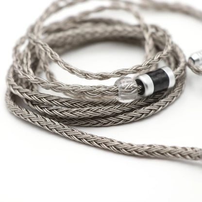 Tripowin Zonie 16 Core Silver Plated Cable SPC Earphone Cable QDC MMCX 2 PIN FOR KZ ZS10 PRO C16 C12 BL03