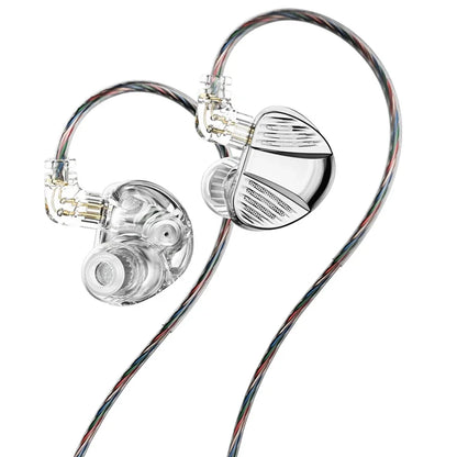TRN V10 PRO HIFI Wired Earphones 2BA+2DD High-Frequency Balanced Armature Driver Combination In-Ear Monitors Headphones Custom