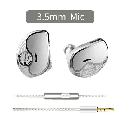 Zhulinniao Qingluan Z4 HIFI in-ear headphones Dynamic drivers Monitor headphones Headphones with detachable cable Gaming Headset
