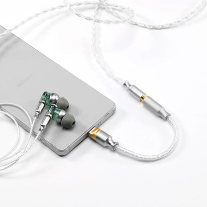 DDHiFi TC35CM2 High-Fidelity Lossless Decoding Adapter Cable with Plug Detection and Microphone Support