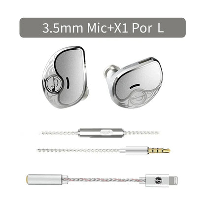 Zhulinniao Qingluan Z4 HIFI in-ear headphones Dynamic drivers Monitor headphones Headphones with detachable cable Gaming Headset