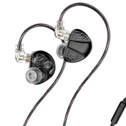 TRN V10 PRO HIFI Wired Earphones 2BA+2DD High-Frequency Balanced Armature Driver Combination In-Ear Monitors Headphones Custom